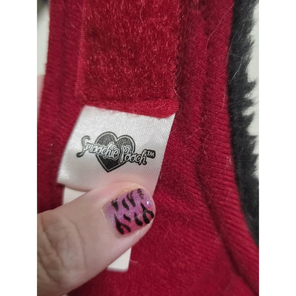 Smoochie Pooch Red\Black Dog Coat Size Small